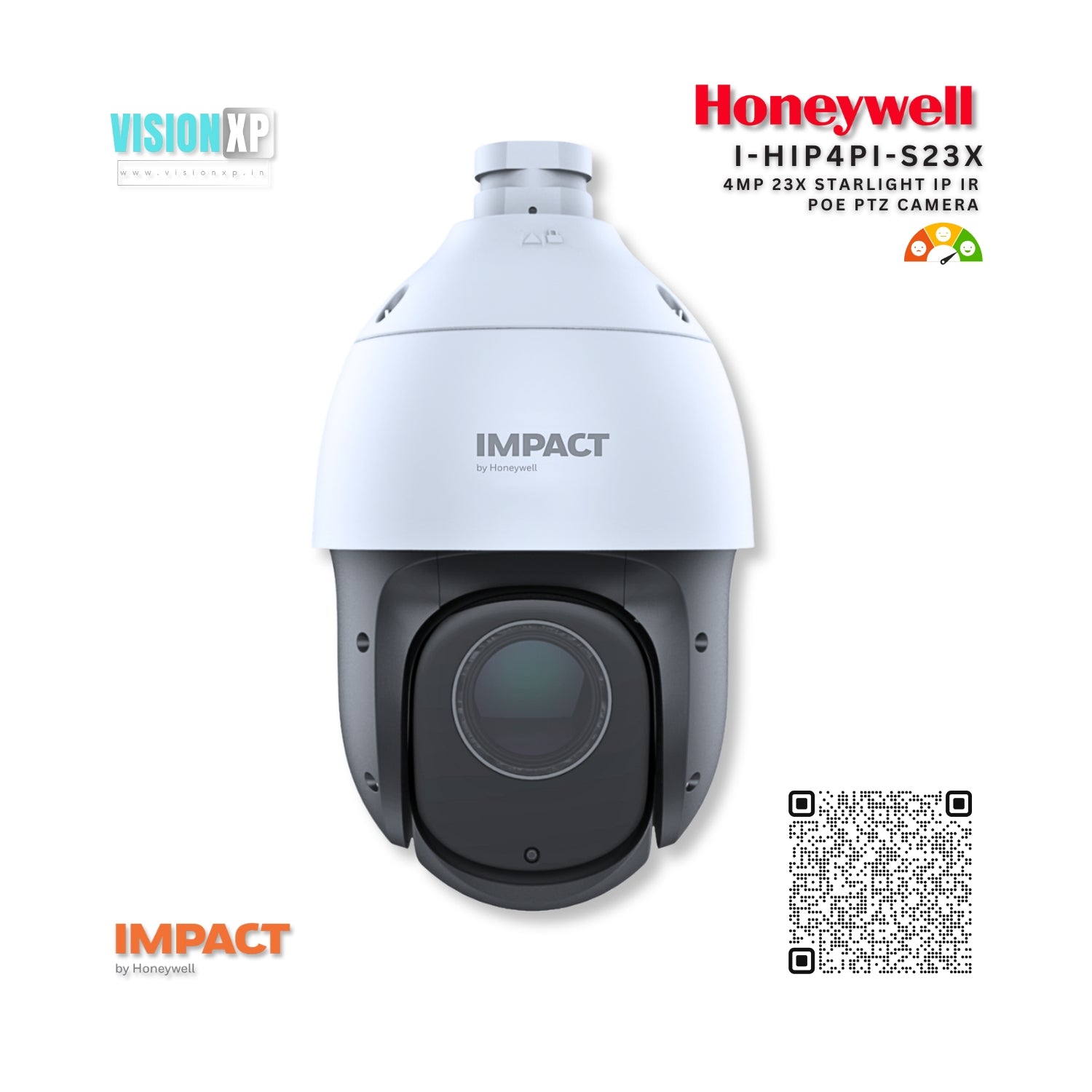 Honeywell Impact I-HIP4PI-S23X 4MP 23X Starlight IP IR POE PTZ Camera Honeywell Impact I-HIP4PI-S23X 4MP 23X Starlight IP IR POE PTZ Camera